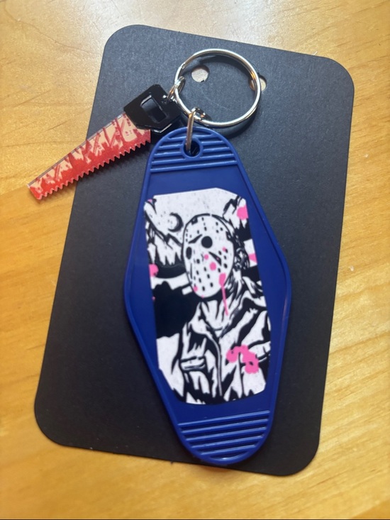 Hand Crafted Other - Horror Fandom Vibes Handcrafted Motel Keychains - Pick One